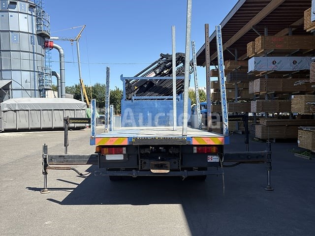 Platte vrachtwagen met kraan iveco trakker 350 (2005-351,428 km-vin:wjma1vpt20c157700) - afbeelding 30 van  39