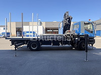 Platte vrachtwagen met kraan iveco trakker 350 (2005-351,428 km-vin:wjma1vpt20c157700) - afbeelding 32 van  39