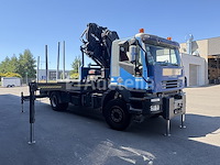 Platte vrachtwagen met kraan iveco trakker 350 (2005-351,428 km-vin:wjma1vpt20c157700) - afbeelding 33 van  39