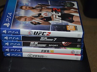 Playstation 4 sony met 1 controller en 5 playstation 4 spelletjes - afbeelding 5 van  5