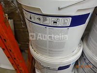 Pleister voor de gevel, te spuiten