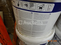 Pleister voor de gevel, te spuiten