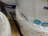 Pleister voor de gevel, te spuiten