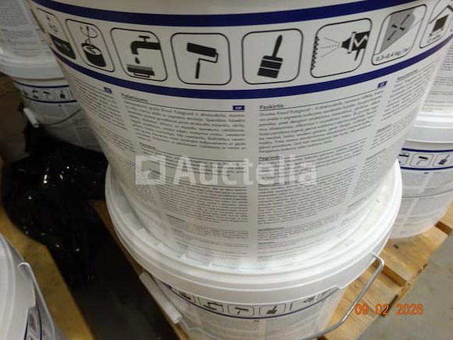 Pleister voor de gevel, te spuiten - afbeelding 1 van  3