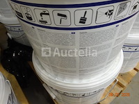 Pleister voor de gevel, te spuiten