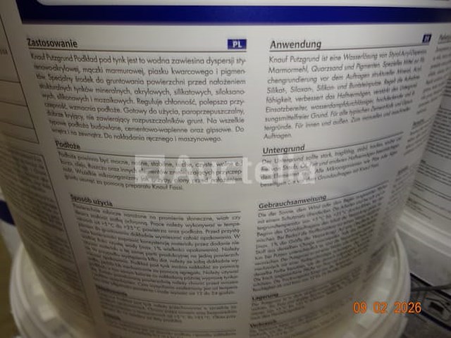 Pleister voor de gevel, te spuiten - afbeelding 1 van  4