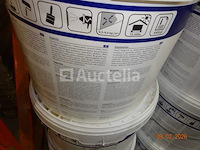 Pleister voor de gevel, te spuiten