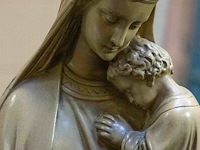 Pleisteren mariabeeld - afbeelding 2 van  3