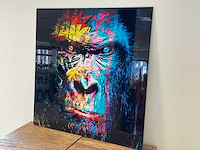 Plexikader monkey 70cm x 70cm - afbeelding 2 van  3