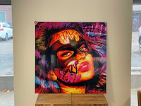 Plexikader woman 90cm x 90cm - afbeelding 2 van  2