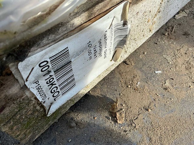 Plinten kasjmier gold gepolijst ca. 105 lm - afbeelding 2 van  5