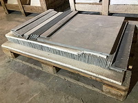 Plinten leisteen mustang black 60/8/1cm 100 stuks - afbeelding 1 van  4