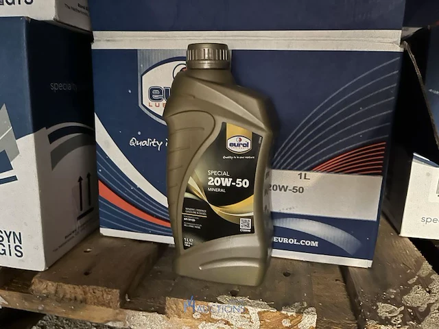 Plm 14 dozen motorolie eurol 20w-50 met vetten - afbeelding 4 van  9