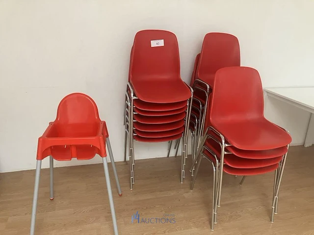 Plm 18 stoelen - afbeelding 1 van  3
