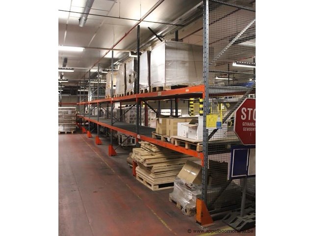 Plm 21 meter palletstelling vv 8 staanders en 28 leggers - afbeelding 1 van  1