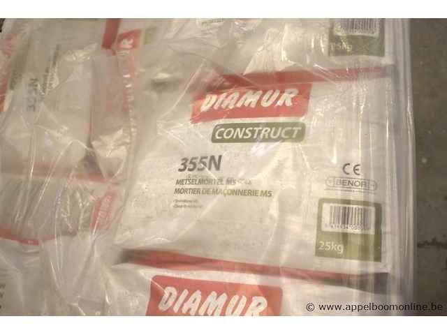 Plm 40 zakken à 25kg wo metselmortel 265n diamur - afbeelding 2 van  3