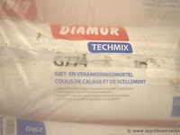 Plm 43 zakken à 25kg giet en verankeringsmortel diamur techmix g774 - afbeelding 2 van  2