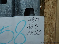 Plm 48 meter palletstelling vv 16 staanders en 128 leggers - afbeelding 2 van  2