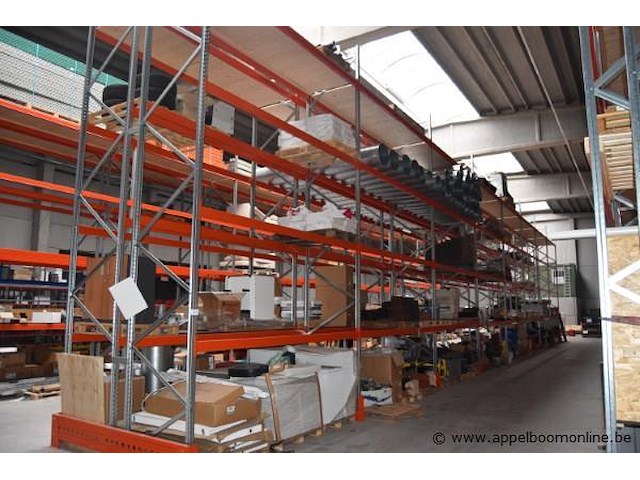Plm 48 meter palletstelling vv 16 staanders en 128 leggers - afbeelding 1 van  2