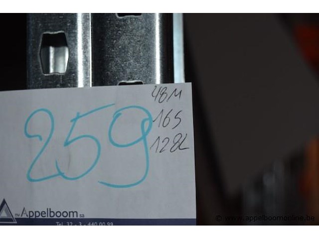 Plm 48 meter palletstelling vv 16 staanders en 128 leggers - afbeelding 2 van  2