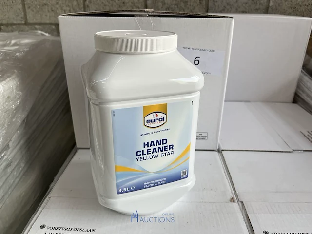 Plm 60 verpakkingen hand cleaner eurol - 4,5 l - afbeelding 2 van  5