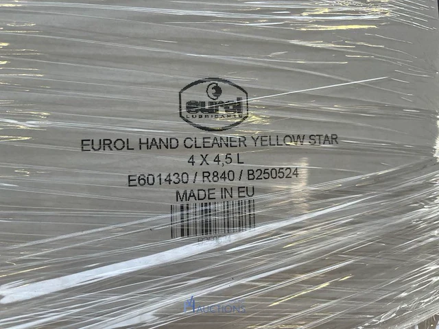 Plm 96 verpakkingen hand cleaner eurol - 4,5 l - afbeelding 2 van  4