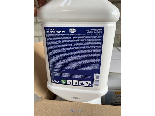 Plm 96 verpakkingen hand cleaner eurol - 4,5 l - afbeelding 4 van  4