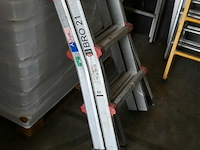 Plooibaar aluminium laddertje - afbeelding 1 van  4