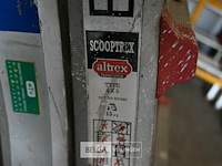 Plooibaar aluminium laddertje - afbeelding 4 van  4