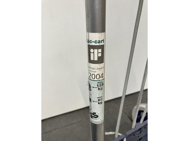 Plooibare steekwagen 125kg - afbeelding 3 van  3