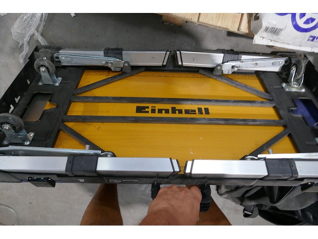 Plooibare werktafel einhall + zakken mortel - afbeelding 2 van  3