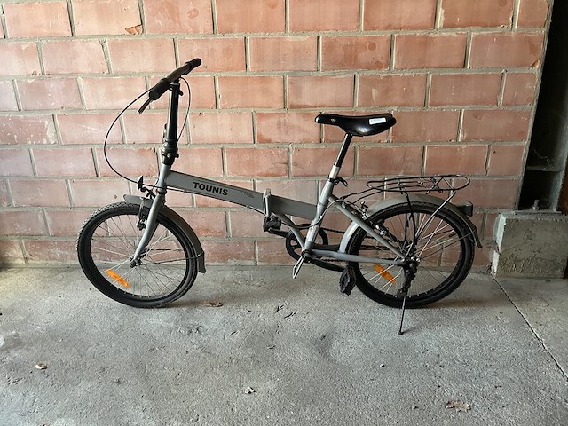 Plooifiets tounis grijs - afbeelding 1 van  1