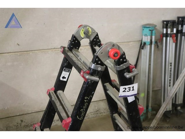 Plooiladder - afbeelding 2 van  2