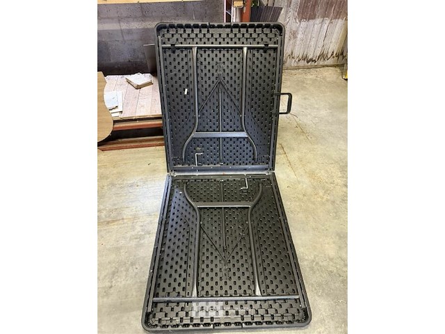 Plooitafel in kunststof l180xb75xh72 cm - afbeelding 2 van  2