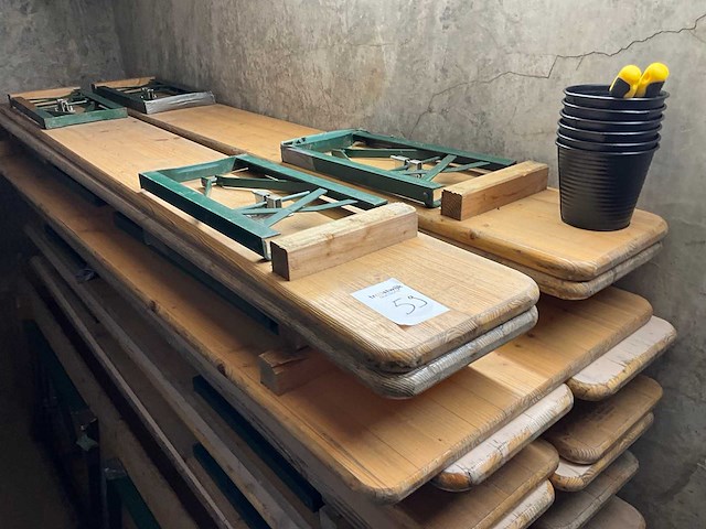 Plooitafels en zitbanken - afbeelding 4 van  5