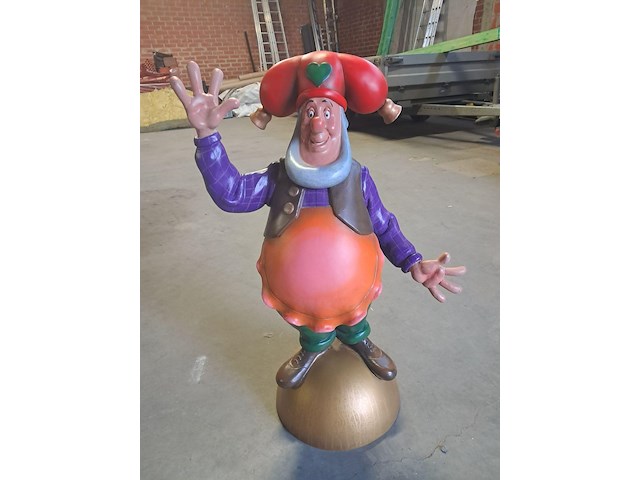 Plopbeeld uniek uit attractiepark zeer goede staat collector item uit polyster h 1010 mm b 590 mm - afbeelding 1 van  7