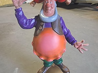 Plopbeeld uniek uit attractiepark zeer goede staat collector item uit polyster h 1010 mm b 590 mm - afbeelding 1 van  7
