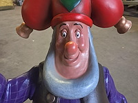 Plopbeeld uniek uit attractiepark zeer goede staat collector item uit polyster h 1010 mm b 590 mm - afbeelding 2 van  7