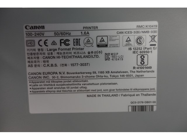 Plotter canon - afbeelding 4 van  4