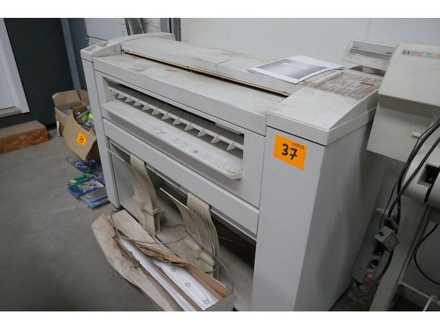 Plotter hp + docuwide printer xerox - afbeelding 8 van  11