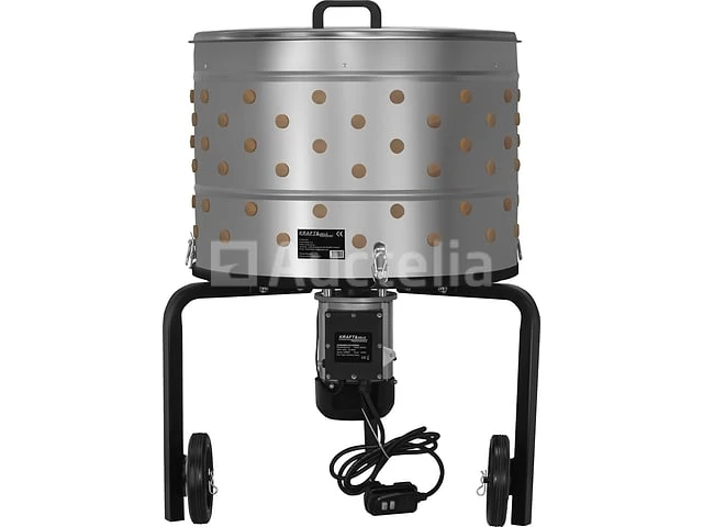 Pluimveeplukker 1300w 650mm kraft&dele - afbeelding 2 van  6