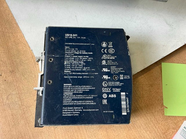 Plus dimension bu10.241 dc-ups modules (12x) - afbeelding 4 van  5