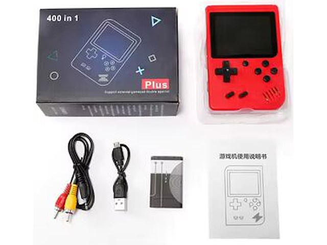 Plus retro game console met 400 games - afbeelding 1 van  5