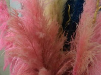 Plushes decoratie met aardevaas - afbeelding 3 van  4