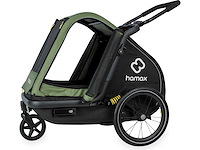 Pluto m dog bike trailer met vering en opvouwbaar chassis - hamax - afbeelding 9 van  9