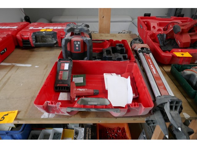 Pm : roterende laser met statief hilti - afbeelding 1 van  7