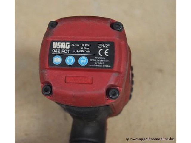 Pneumatiesche moerenaanzetter usag 942pc1, titanium, werking niet gekend - afbeelding 1 van  2