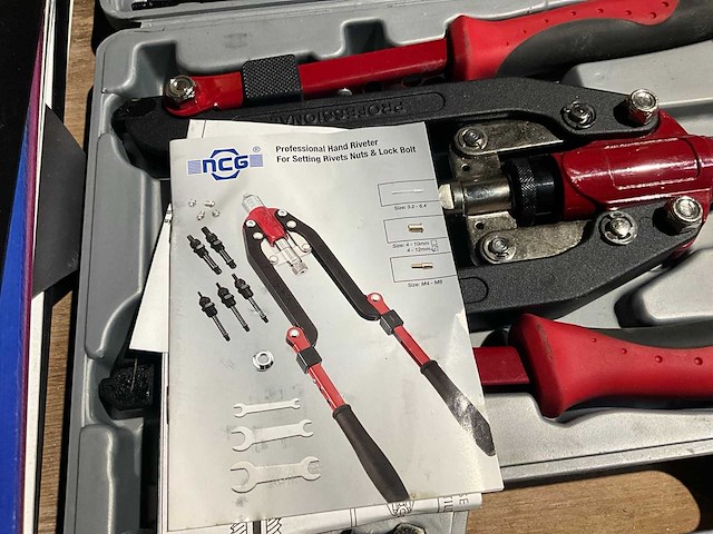 Pneumatisch klinknagelpistool (2x) - afbeelding 6 van  8