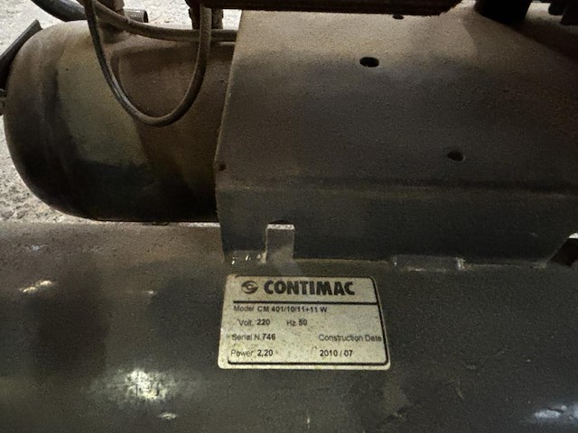 Pneumatisch nietpistool kitpro basso-verlenghaspel- compressor contimac - afbeelding 13 van  16