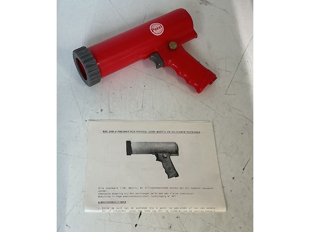 Pneumatisch pistool voor masic en siliconen patronen - afbeelding 2 van  4
